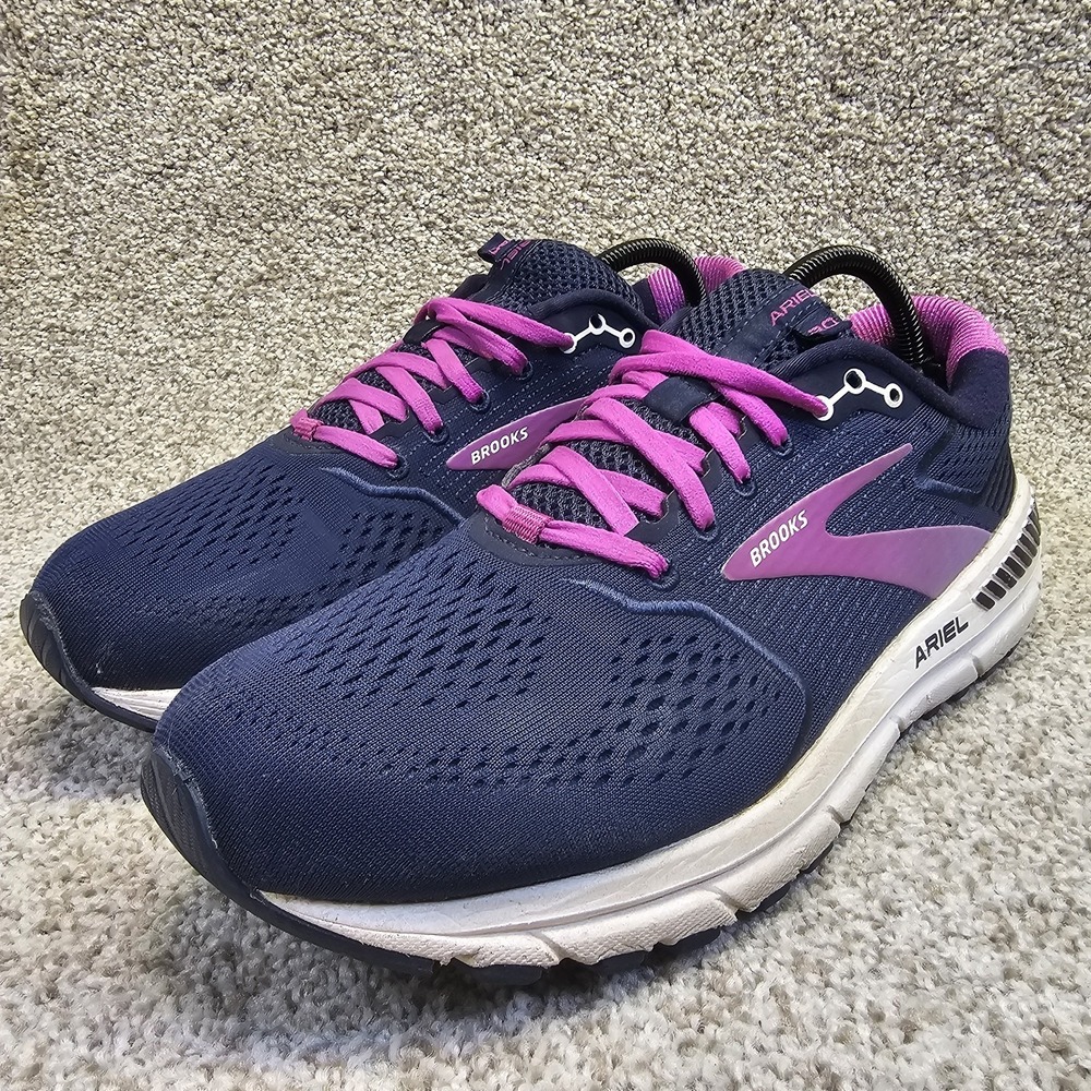 Brooks Ariel 20 Women's Size 11B Medium‎ Comfort Running Shoes Navy